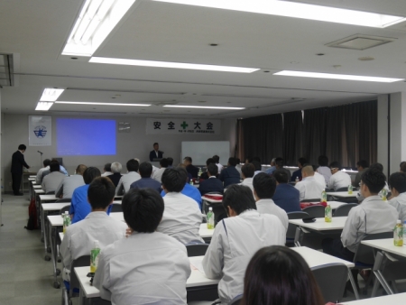 2017/6/23　安全大会を開催しました。