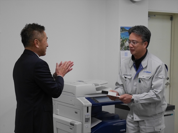 2018/1/26　勤続２０年を迎えて