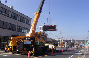 道路情報板設置